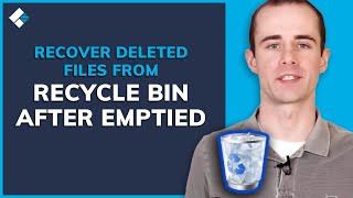 How to Recover Deleted Files from Recycle Bin after Emptied on Windows 1087 [upl. by Noreht967]