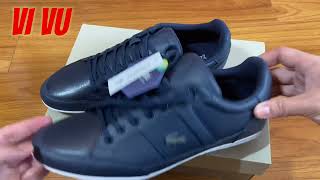 Lacoste shoes Leather Sneakers [upl. by Sella]