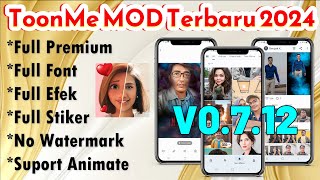 ToonMe MOD Terbaru 2024  ToonMe MOD Terbaru V0712  ToonMe MOD  Tutorial Edit Foto [upl. by Larok]