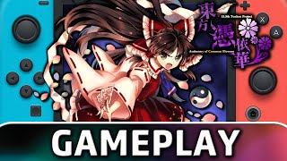 Touhou Hyouibana Antinomy of Common Flowers  Nintendo Switch Gameplay [upl. by Vallie]