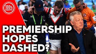 Are the Roosters premiership hopes OVER after injury carnage  Wide World of Sports [upl. by Kroo]