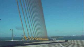 Sunshine Skyway Bridge amp Kite Boarding [upl. by Anoiek]