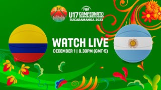 SEMIFINALS Colombia v Argentina  Full Basketball Game  South American U17 Womens Champ 2023 [upl. by Poppy]