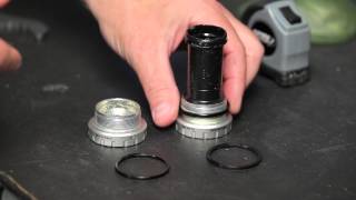 How To Remove And Install External Bearing Bottom Brackets By Performance Bicycle [upl. by Adien77]