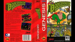 Boogerman A Pick and Flick Adventure  SEGA Genesis Full Soundtrack OST Real Hardware [upl. by Weinstein231]