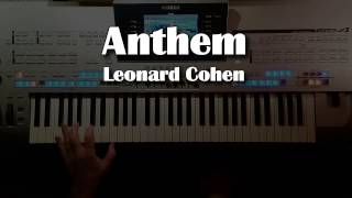 Anthem  Leonard Cohen InstrumentalCover mit Titelbezogenem Style auf Tyros 4 [upl. by Aicelav269]