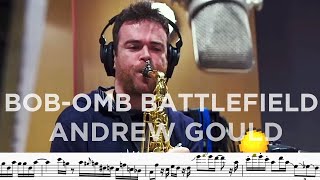 BobOmb Battlefield  8 Bit Big Band  Andrew Gould Alto Sax Solo Transcription [upl. by Selec369]