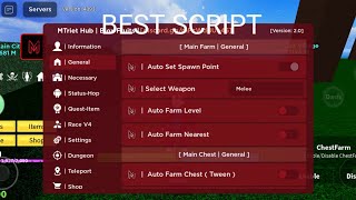 THE BEST SCRIPT IN BLOX FRUIT AUTO FARM [upl. by Mariya427]