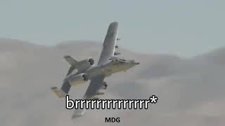 A10 Warthog Gun Sound Brrrrr [upl. by Ney]