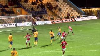 Mansfield Town 02 Exeter City 241115 Sky Bet League 2 Highlights 201516 [upl. by Eppie]