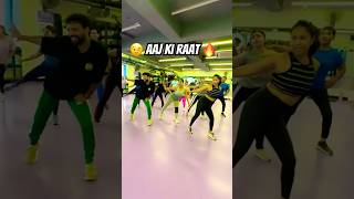 Aaj Ki Raat  Stree 2 Dance Fitness Choreography For Everyone 🤩 [upl. by Callery624]