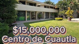 2 CASAS EN VENTA EN EL CENTRO DE CUAUTLA TERRENO AMPLIO DE 1500 m² ￼ ATRICION FRANQUICIAS [upl. by Anaitsirk]