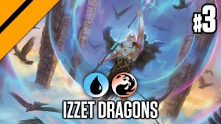 Izzet Dragons  AFR Top Meta 2022 Standard  MTG Arena [upl. by Anaujahs]