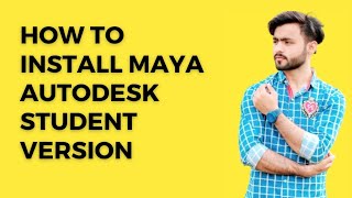 how to install amp download Maya Autodesk student version students version download Maya [upl. by Atteuqehs50]