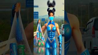 Chunli trong game và ngoài đời thật streetfighter chunli game nhinhishorts funny shiba [upl. by Carlin]