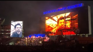 Super Bowl LV Pepsi Halftime Show a FirstPerson View within the Stadium Part 1 of 2 REUPLOAD [upl. by Ursal]