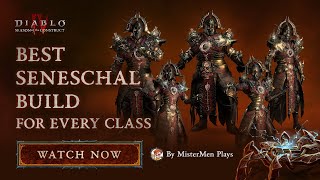 Best Pet build Guide in Diablo 4 for EVERY CLASS Top Seneschal Companion TunningGoverning Stones [upl. by Tega657]