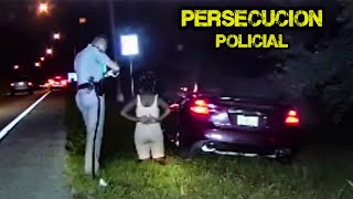 TOP 30 Persecuciones Policiales a Alta Velocidad Capturadas en Cámaras de Tablero [upl. by Ellehcear]