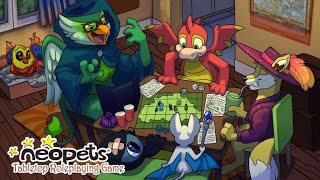 Official Neopets Tabletop RPG Roleplaying Game Launch Video [upl. by Brigid]