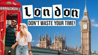 Make The MOST of 3 Days in London  Travel Vlog [upl. by Elleinnad]