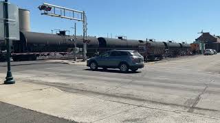 BNSF Tanker Train On The Lakeside Sub Ritzville WA [upl. by Dominik]