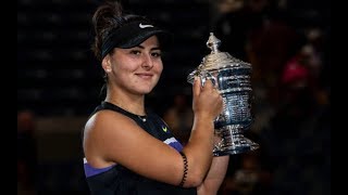 Tennis Channel Live Bianca Andreescu 2019 WTA Player of the Year [upl. by Raychel991]