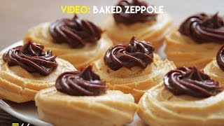 Baked Zeppole Recipe [upl. by Unam]