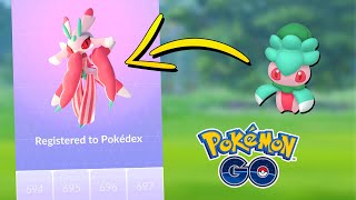 HOW TO EVOLVE FOMANTIS in POKEMON GO [upl. by Yesrej]