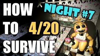 How To Survive And Beat Five Nights At Freddys 2  420 Mode  PC GUIDE [upl. by Susy]