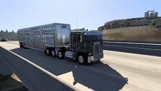 Wheels and Livestock Kenworth CabOvers Rodeo Ride Through Washington State [upl. by Enitsirc685]