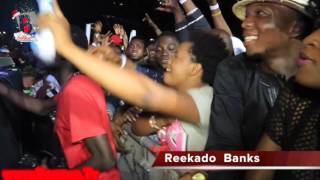 Video REEKADO BANKS performace at the ACCESS MAVIN CONCERT [upl. by Elem]