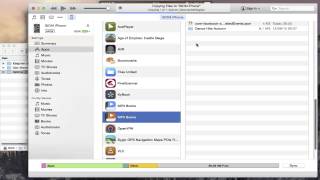 MP3 Audiobook Player  How to add a book via iTunes [upl. by Ettegirb]