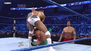 Smackdown 6311 Jinder Mahal Debut vs Yoshi Tatsu [upl. by Petronille968]