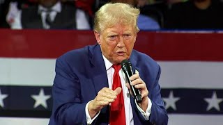 Donald Trump holds town hall in Flint MI moderated by Gov Sarah Sanders Sept 17 2024 [upl. by Ettena30]