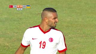 2017 07 30 FOOTBALL MEN TURKEY vs UKRAINE GOLD MEDAL MATCH HIGHLIGHTS [upl. by Ahsyla]