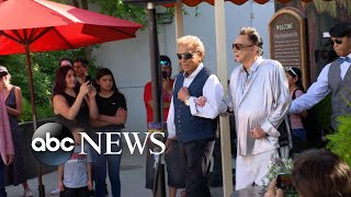 Siegfried and Roy respond to trainers account of tiger attack l ABC News [upl. by Jobie]