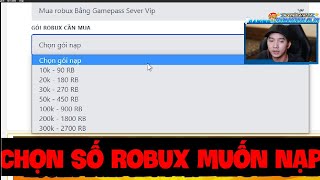 Hướng Dẫn Mua Và Rút Robux Bằng Game Pass Roblox Trên Máy Tính  Điện Thoại Trong TGAMINGROBLOXVN [upl. by Proud]