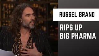 Russell Brand Rips Up the Pharmaceutical Industry on Covid 19 pandemic  Bill Maher show [upl. by Rundgren]