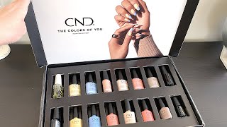 CND VINYLUX SPRING 2021 COLORS OF YOU  SWATCH amp COMPARISON [upl. by Oler398]