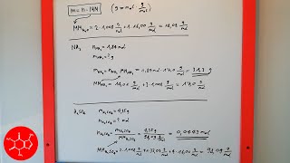 Relazione tra mole quantità chimica di sostanza massa massa molare m  n ∙ MM lezione chimica [upl. by Ivetts]