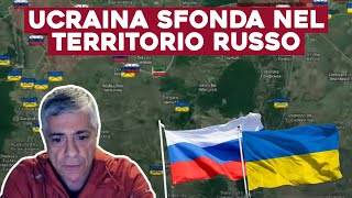 LUCRAINA SFONDA nel TERRITORIO RUSSO e PUNTA BELGOROD ANALISI con COL STIRPE [upl. by Misaq]