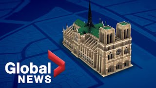 Virtual tour of Notre Dames storied architecture [upl. by Melone]