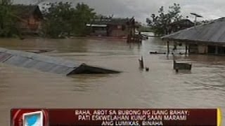 24 Oras Baha sa Bunawan Agusan del Sur abot sa bubong ng ilang bahay [upl. by Yorker]