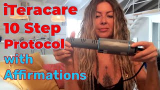 iTeracare 10 Step Protocol Self Wand Live Demo with Affirmations [upl. by Armanda]