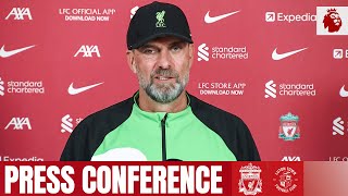 Jürgen Klopps Premier League press conference  Liverpool vs Luton Town [upl. by Erminie]