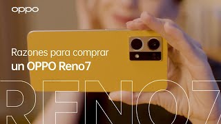 Razones para comprar un nuevo OPPO Reno7 [upl. by Ahsayn184]