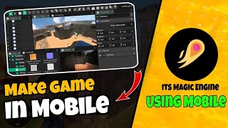 Make Game Using Mobile  Its Magic Engine Tutorial Video  Basic and Introduction [upl. by Kania101]