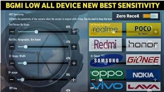 BGMI SCOPE SENSIVITY SETTING 2X 3X 4X 6X RED DOT AND HOLOGRAPHIC  M416 SCOPE SENSITIVITY [upl. by Stanislas634]