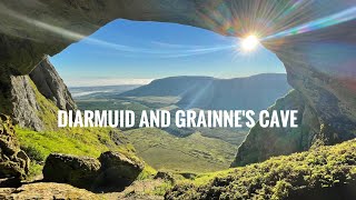 Diarmuid and Grainnes cave Gleniff Horseshoe Sunrise 🌞 Sligo Eire Mavic Air 2 Sligeach 4K HDR [upl. by Lydell]