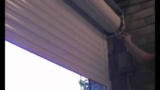 Garage Door Installation  Setting top Limit [upl. by Aicetel]